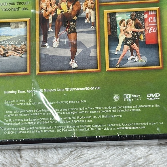 Billy Blanks DVD Combo Pack Tae Bo 2004 Capture the Power Mission 3 Abs NEW - Picture 7 of 11